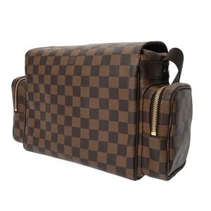 Louis Vuitton Melville Damier Bag Shoulder Brown Reporter Canvas
